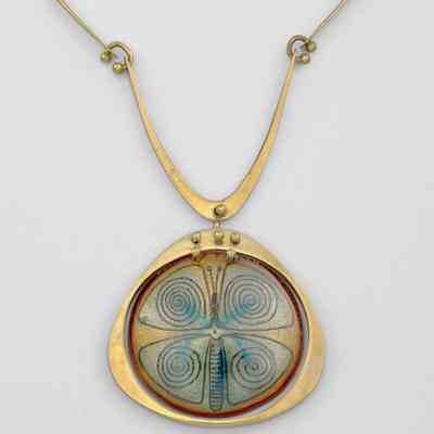 Necklace with Butterfly Pendant