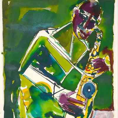 Untitled (Sax Player)