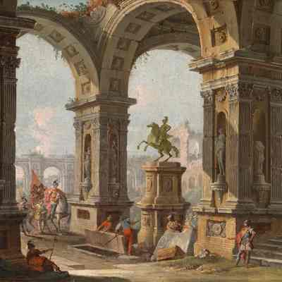 Alexander Visiting the Tomb of Achilles