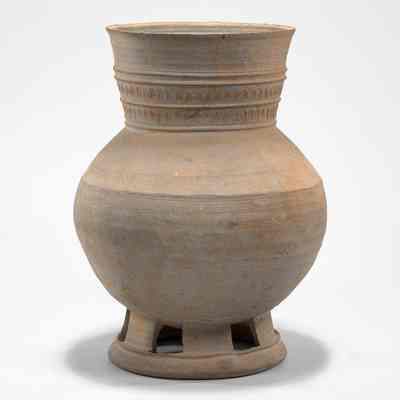 Footed Jar