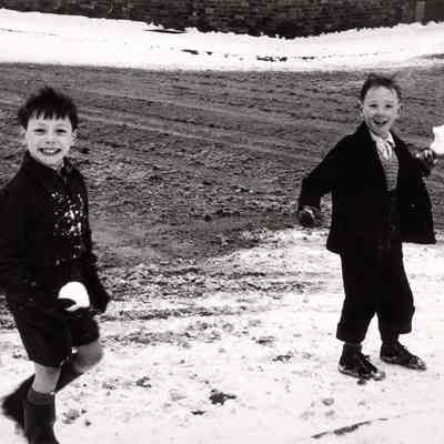 Children Playing in the Snow, Bethnal Green
