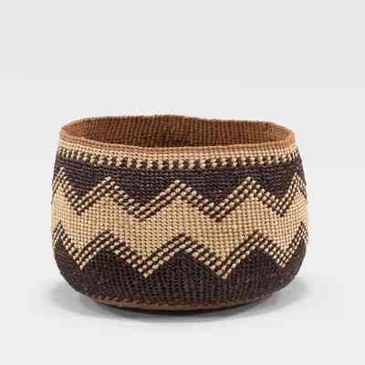 Twined Miniature Basket