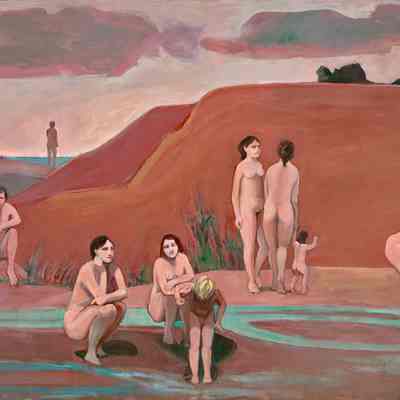 Pastoral Scene with Bathers