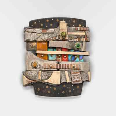 Night's Envelope Brooch