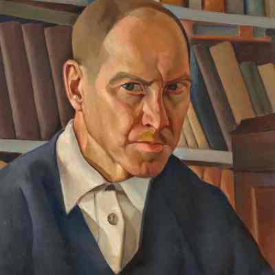 Self-Portrait in the Artist's Telegraph Hill Studio