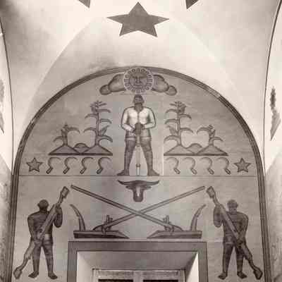 Fresco by Amado de la Cueva in the University of Guadalajara