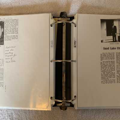 Left - Paul A. Weiss Cohoes City Engineer article: Right - Joseph F. Warren article
