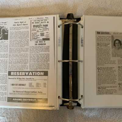 Left - Bradley Park Advertisement: Right - Wendy Pattison Susan O'Dell Taylor School Head 2010 newspaper article