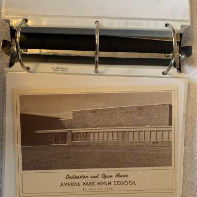 Averill Park High School Dedication Program October 1958 - 1