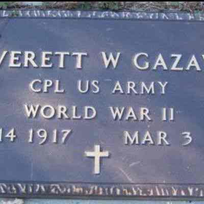 Everett Willard Gazaw WWII Letters to Mr. and Mrs. Charles Brown