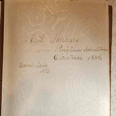 Inscription Page 2: Close-up view.