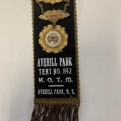 Knights of the Maccabees Pin and Tent Items