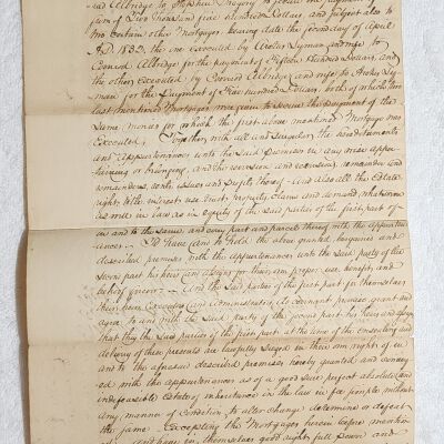Doc # 135 Indenture (Continued) 1832-04-04 P2-of-3: Arnold indenture pages 2 and 3.