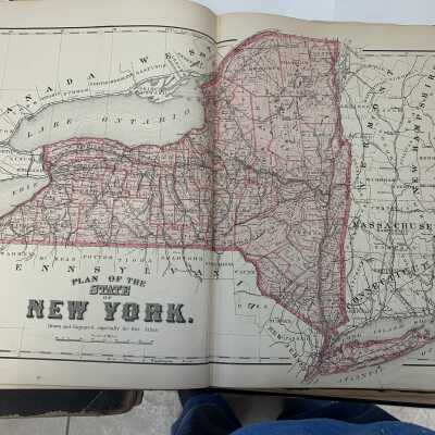F. W. Beers & Co. 1876 Atlas of Rensselaer Co., N.Y. - Example pages better copy