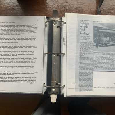 Moscow Recollections and Averill Park Trolley Article: Moscow Civil War horse recollections and a September 19, 1943, Times Union article regarding the Troy and Ne England Railroad trolley service.  Refer to the Informal Histories folder of this site for a PDF of the rest of the Moscow recollections.