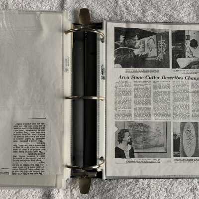 William J. Lillie, Stone Cutter, Four Corners newspaper article
