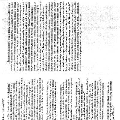Albany and Abel Brown: One-page downloadable PDF.  Found in Judy's research files without credit to its source.