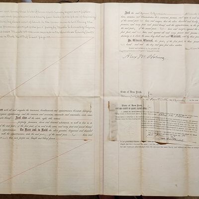 Doc # 66 Indenture (Continued) 1897-01-13 P2-of-2: James B. Germain to Peter J. McCarthy reverse.