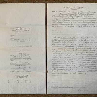 Jacob Shmoder Civil War Disability Pension Medical Exam: Jacob Shmoder Civil War Disability Pension Medical Exam