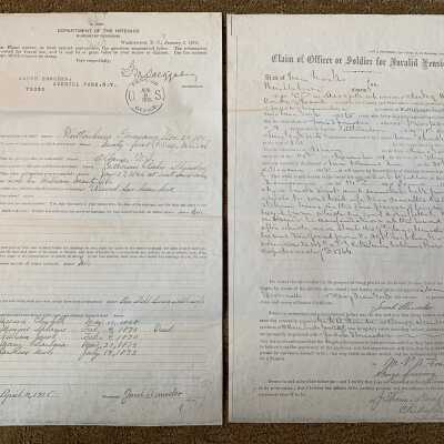 Jacob Shmoder Civil War Disability Pension Application: Jacob Shmoder Civil War Disability Pension Application