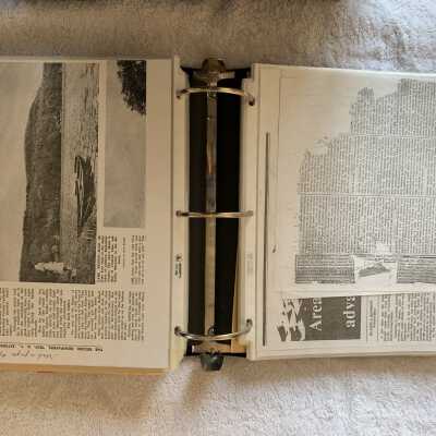 Route 66 newspaper article