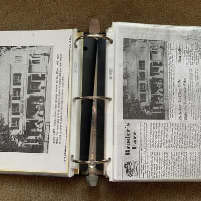Keeler Hotel and prior Glass Lake Hotel photos