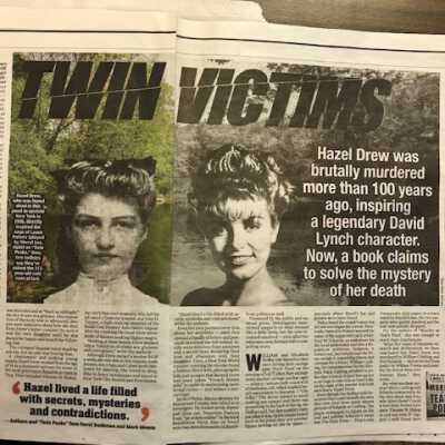Cold case murder that inspired ‘Twin Peaks’ solved 100 years later: JPG photo of a January 1, 2022, NY Post newspaper article and Murder at Teal's Pond book review by Ms. Caroline Howe.  Refer to the weblinks portion of this entry for a link to the actual article.