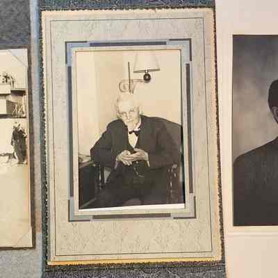 Miscellaneous Photo Group 2: No notations or apparent relationships.  Includes a Sailor / United States Navy member.