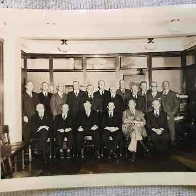 Miscellaneous Photo Group 6: No notations.  Apparently of a meeting of some sort.
