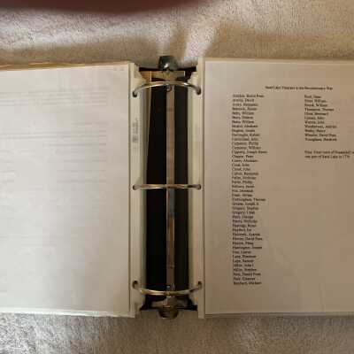 List of Sand Lake Revolutionary War Veterans