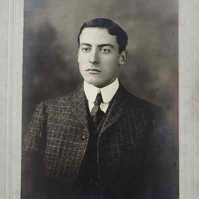 W. Earle Waterbury RPI Senior: This photo includes a notation of W. Earle Waterbury, RPI Senior, of Nassau, NY, Rensselaer County, on the back and is the sole photo tying all these photos to this name.