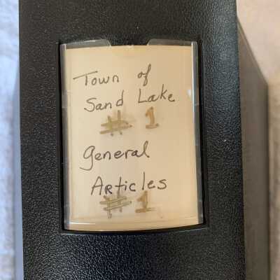 SLHS General Articles Binder Number 1