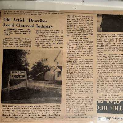 Article in Troy Record, July 28, 1962, p.2