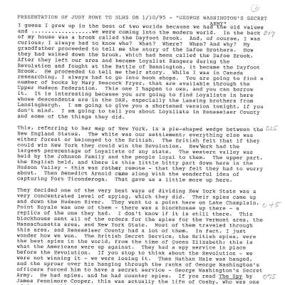 Washington's Secret Army (of Spies)