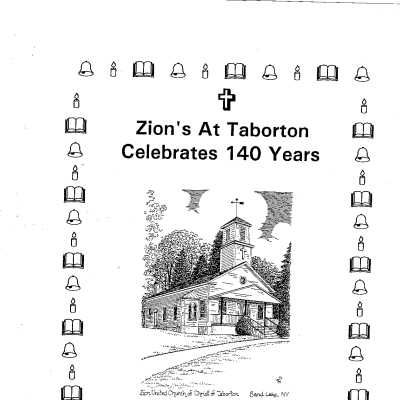 Zion's at Taborton Celebrates 140 Years