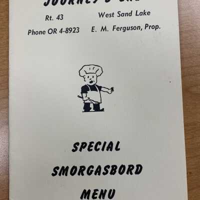 Journey's End Restaurant Mementos