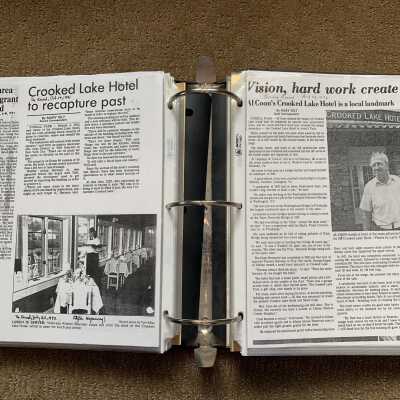 Early 1990s Crooked Lake Hotel (Old Daley Inn) restoration related articles page 2