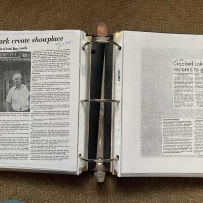 Early 1990s Crooked Lake Hotel (Old Daley Inn) restoration related articles page 3