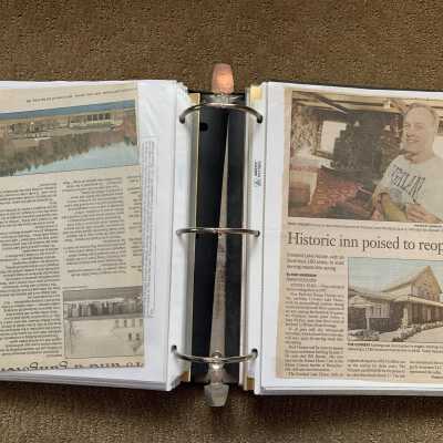 Early 1990s Crooked Lake Hotel (Old Daley Inn) restoration related articles page 4
