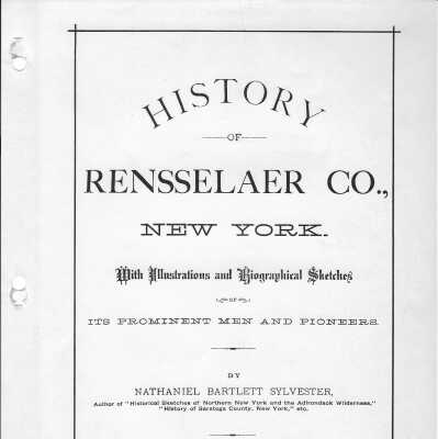 History of Rensselaer County - TOSL Excerpt