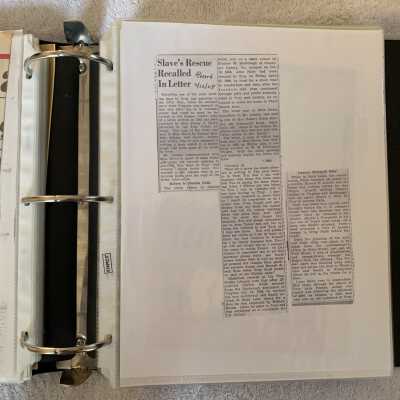 Nalle Slave Rescue newspaper article
