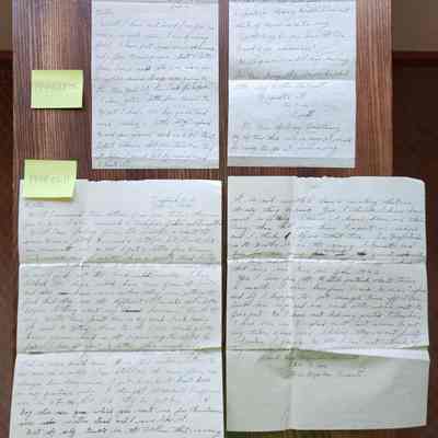Third and Forth Letters: Dated February 6th and 11th, 1944.