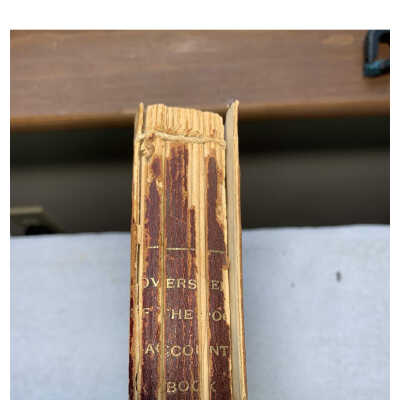 1895-1934 Overseers of the Poor Accounting Ledger