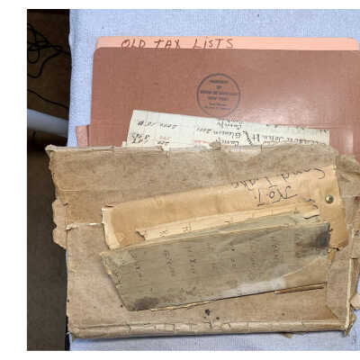 1906-1910 School Tax Lists and Apportionments
