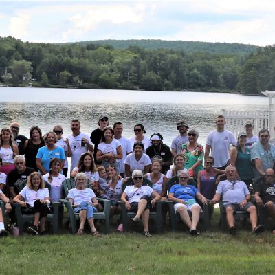 Shoemaker Family Reunion - August 6, 2022: Reunion of over 88 Peter Shoemaker descendants and relatives that Peter's granddaughter, Sharron A. Shepard, helped organize at Crystal Cove on the Shore of Crystal Lake in Averill Park NY.  The reunion attracted attendees from California, Florida, Georgia, South Carolina, Virginia and throughout New York State and featured Sharron sharing these entries for the first time.