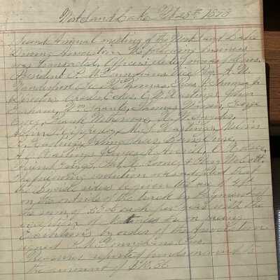 1898 West Sand Lake Driving Association