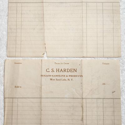Doc # 17 Handwritten Real Estate Receipts (Continued) 1944-07-21 P2-of-2: Reverse side of the previously described document # 17.