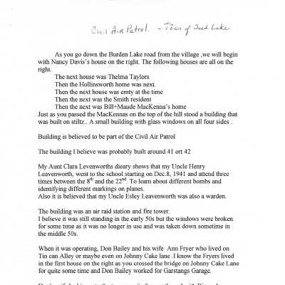 TOSL Civil Air Patrol During WWII