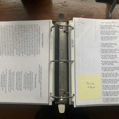 Charcoal Burner Poetry