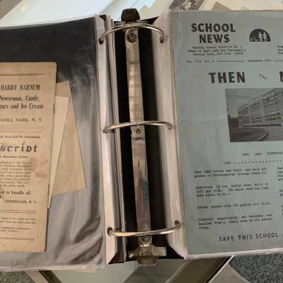 SLSB2 - Pages 41 and 42: The Transcript Newspaper and a June 1971 School News Newsletter